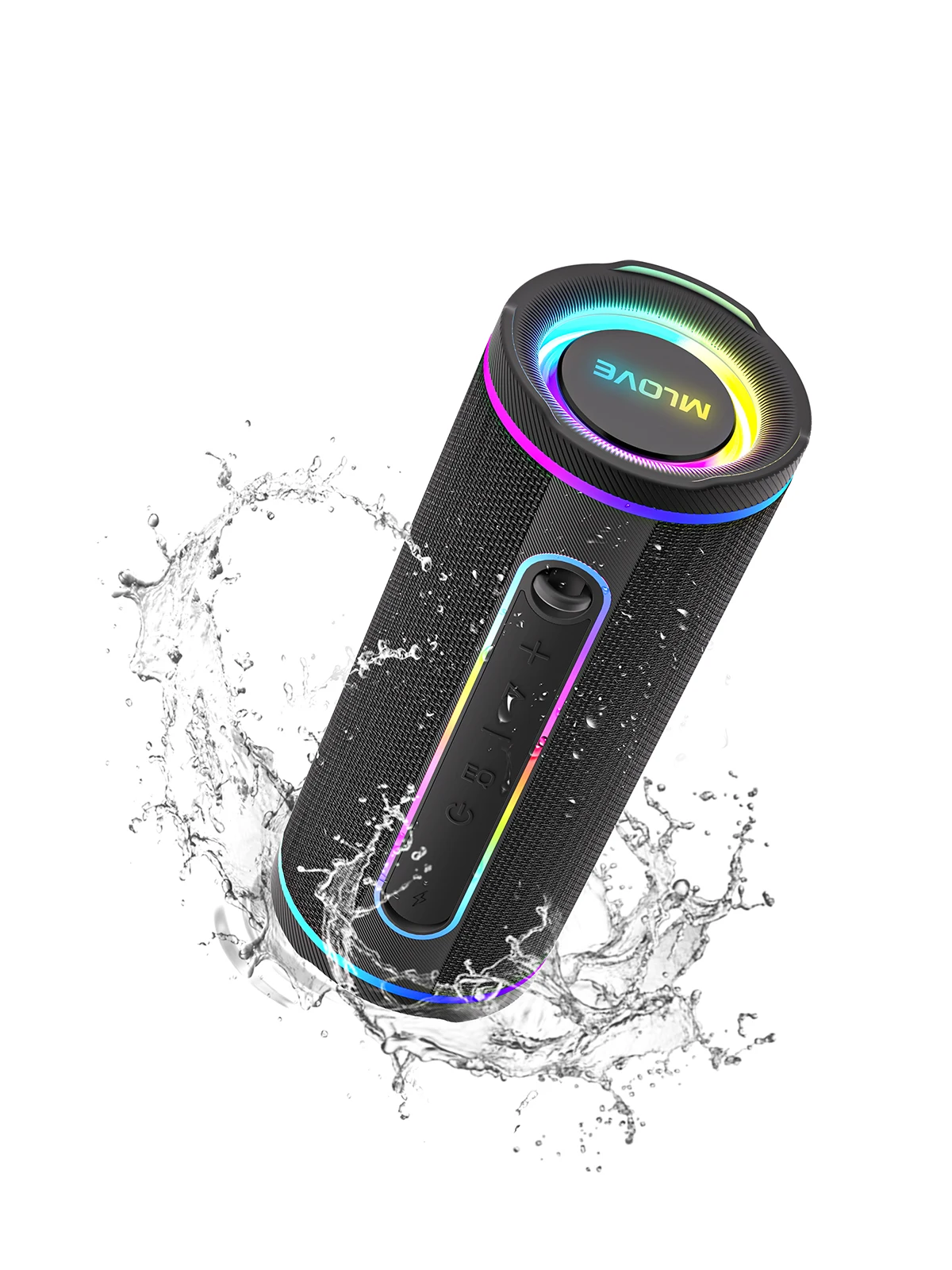 Portable Bluetooth Speaker Waterproof Ipx7 - مكبر صوت بلوتوث محمول MLOVE E80
