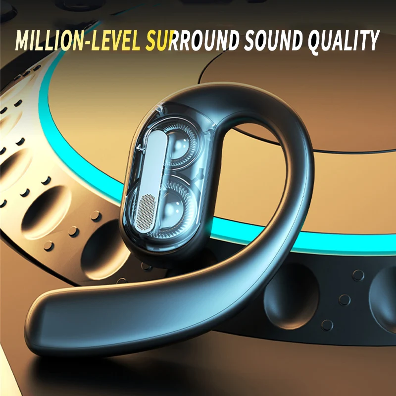 Open Ear Air Conduction Headphones - سماعات بلوتوث لاسلكية كاملة مفتوحة سماعة