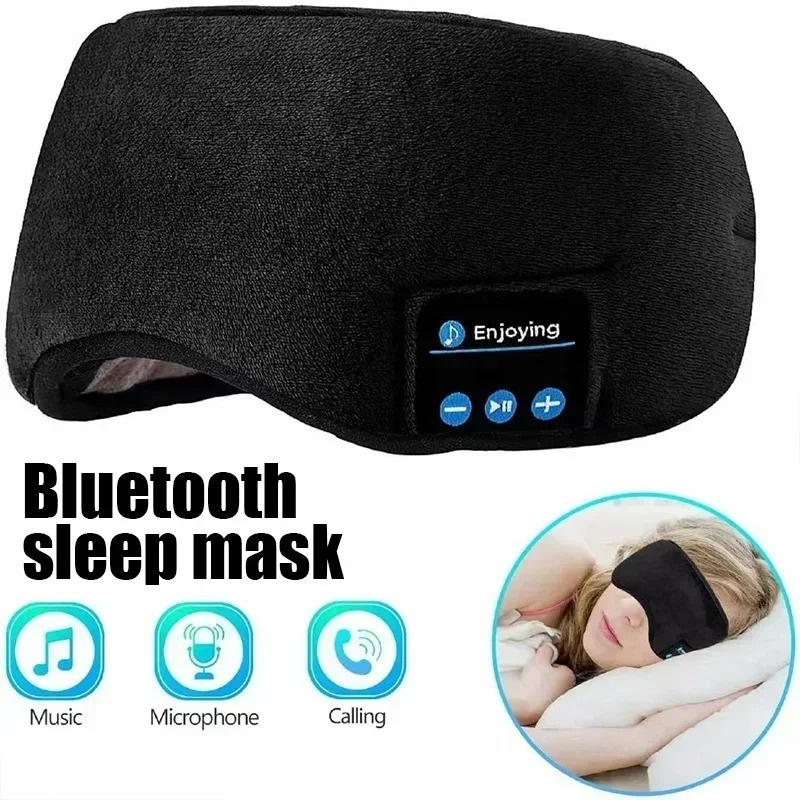 Sleep Mask Headphones Bluetooth - قناع عين ثلاثي الأبعاد مع سماعات