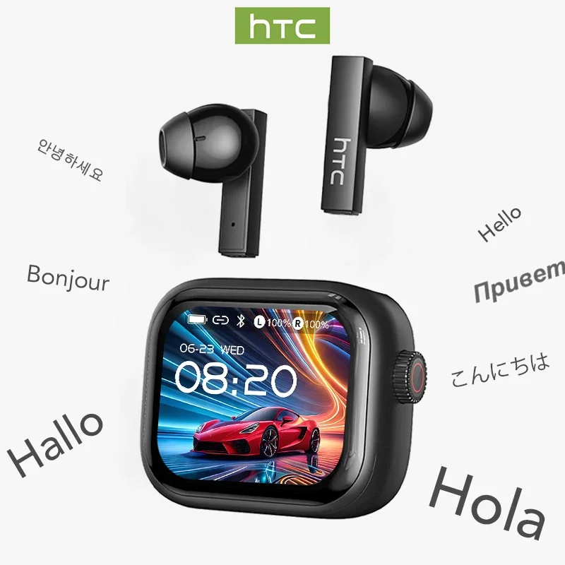 Open Ear Air Conduction Headphones - [شاشة فائقة الدقة] سماعات HTC NE40
