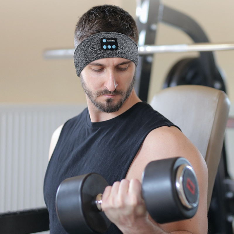 Sleep Mask Headphones Bluetooth - سماعات بلوتوث رياضية مع عصابة رأس