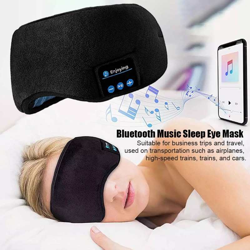 Sleep Mask Headphones Bluetooth - سماعات بلوتوث لاسلكية قناع عين النوم