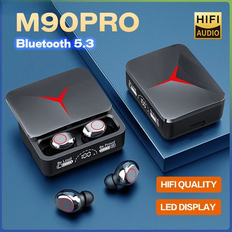 Tws Earbuds Bluetooth 5.3 - TWS M90 Pro سماعة رأس لاسلكية