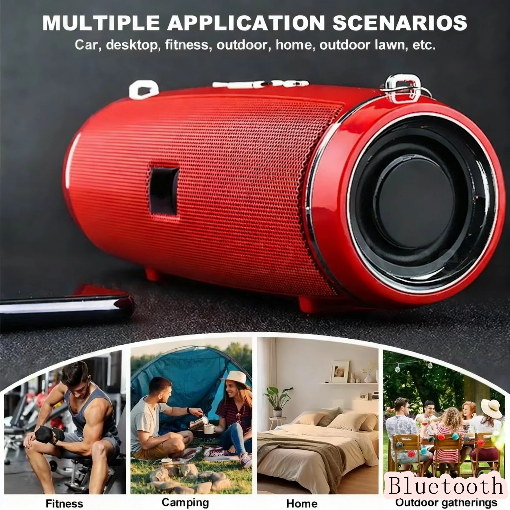 Portable Bluetooth Speaker Waterproof Ipx7 - 200 واط مكبر صوت بخاصية البلوتوث