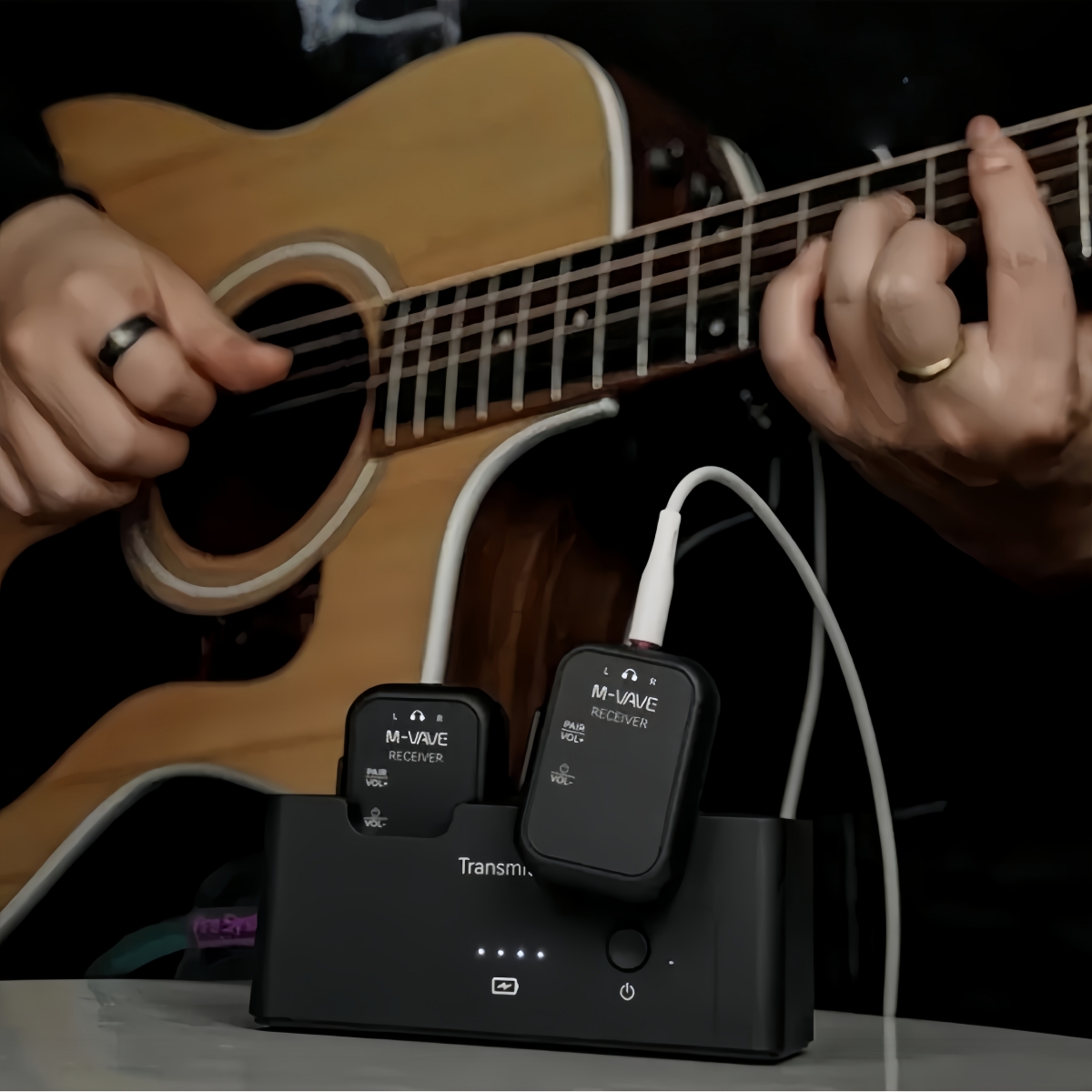 In Ear Monitors For Singers - نظام مراقبة لاسلكي داخل الأذن M-VAVE
