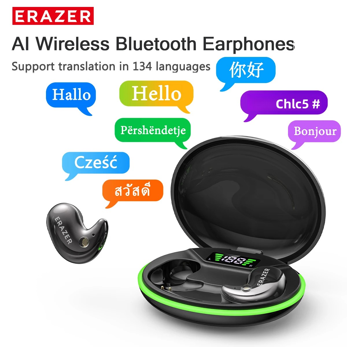 Sleep Mask Headphones Bluetooth - سماعات أذن بلوتوث EARZER XF58 مع