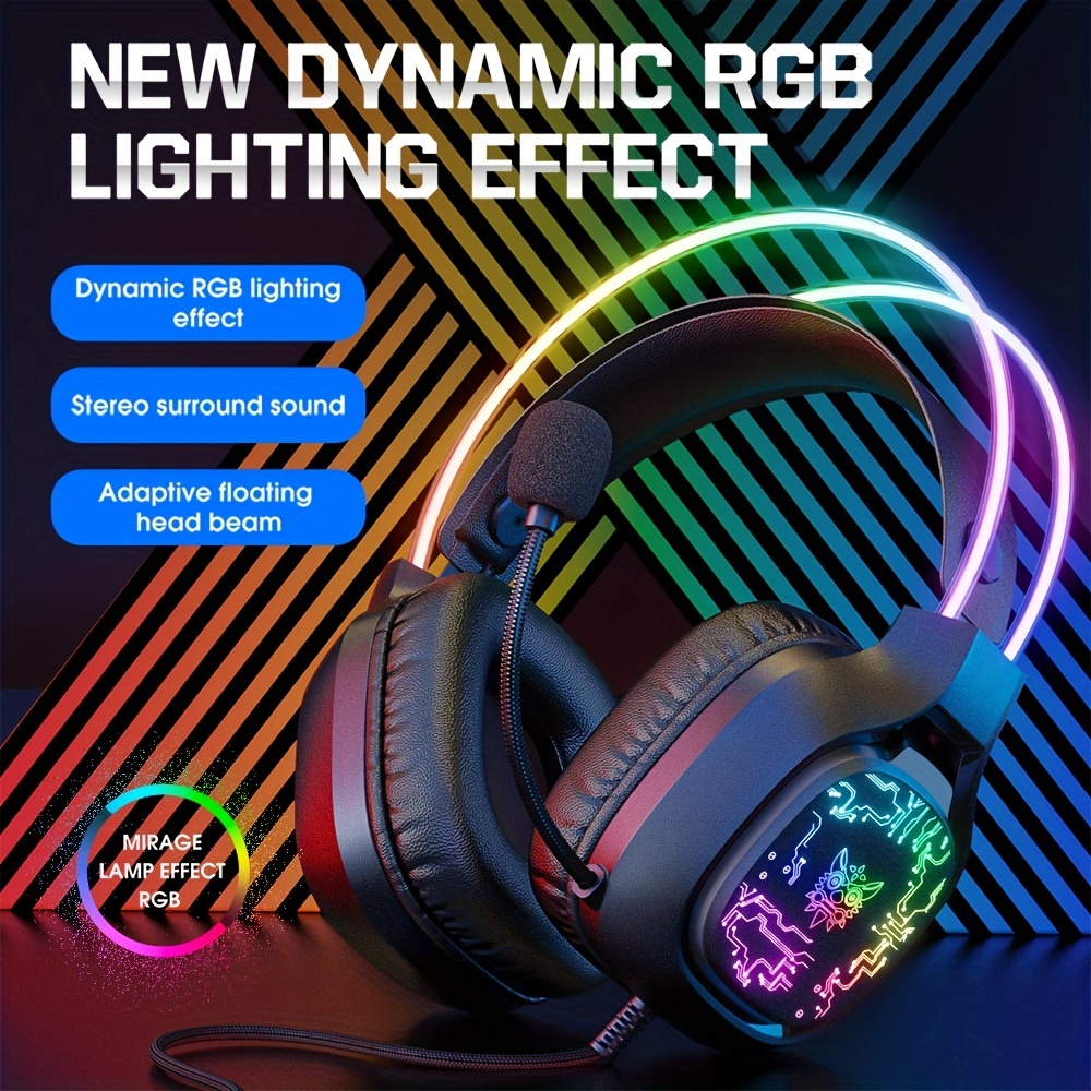 Gaming Headset With Mic Rgb - ONIKUMA-X22 سماعة الألعاب مع ميكروفون إلغاء