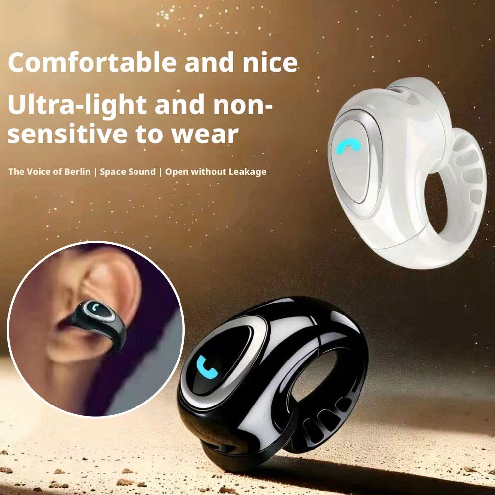 Open Ear Air Conduction Headphones - بلوتوث اللاسلكية الأذن كليب سماعة رأس