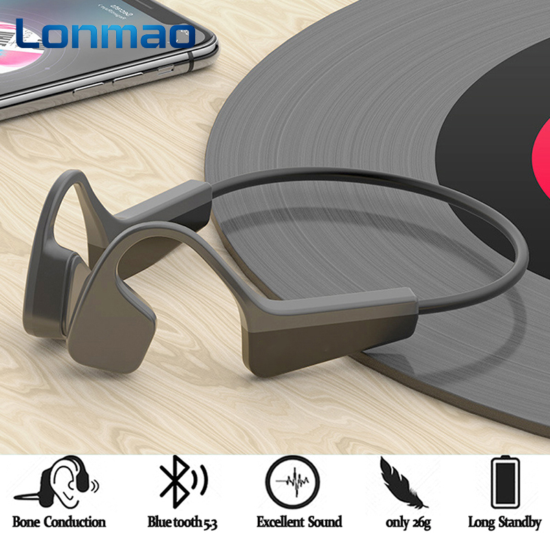 Bone Conduction Running Headphones - سماعات أذن لاسلكية بتقنية التوصيل العظمي