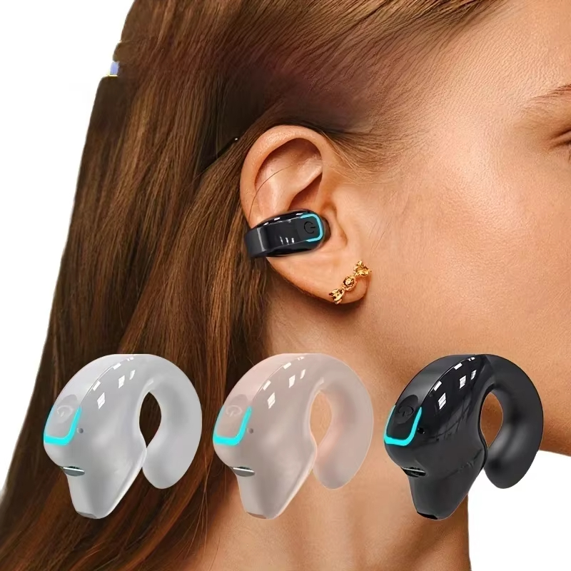 Open Ear Air Conduction Headphones - Tws بلوتوث متوافق 5.3 سماعة رأس