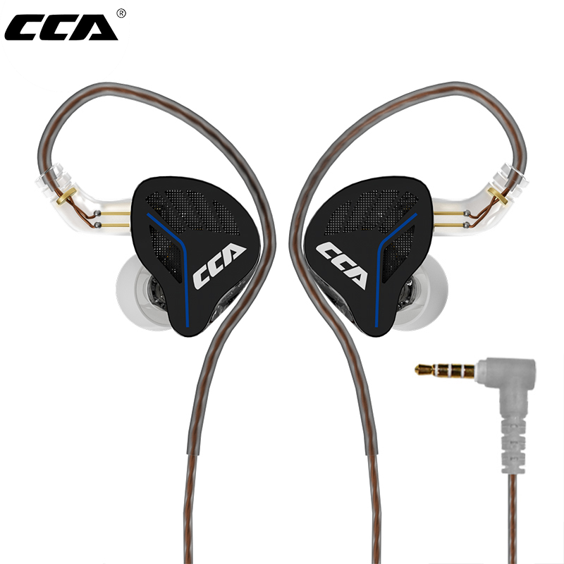 Type C Wired Earphones With Mic - سماعات الرأس CCA AKX Dynamic Drive،