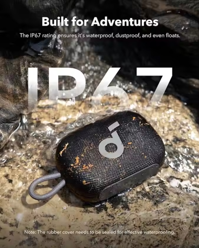 مكبر صوت صغير لاسلكي يعمل بالب - مراجعة Portable Bluetooth Speaker Waterproof Ipx7 وسعره
