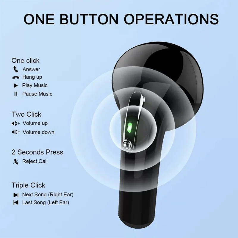 J97 TWS سماعة بلوتوث سماعات أذ - مراجعة Tws Earbuds Bluetooth 5.3 وسعره