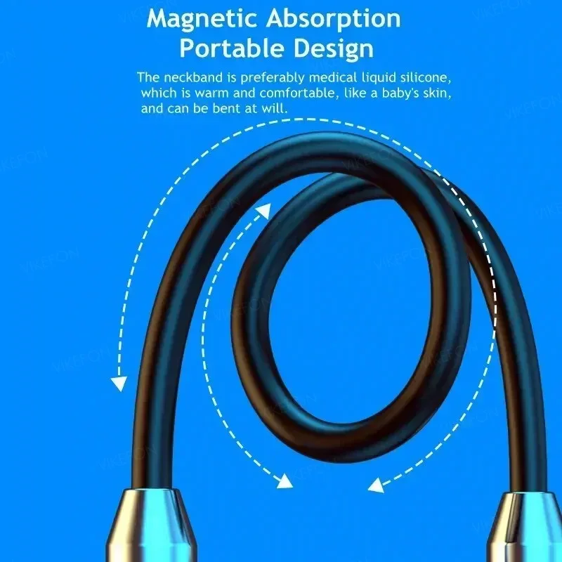 سماعات لاسلكية بلوتوث 5.0 سماع - مراجعة Magnetic Neckband Sports Earphones وسعره