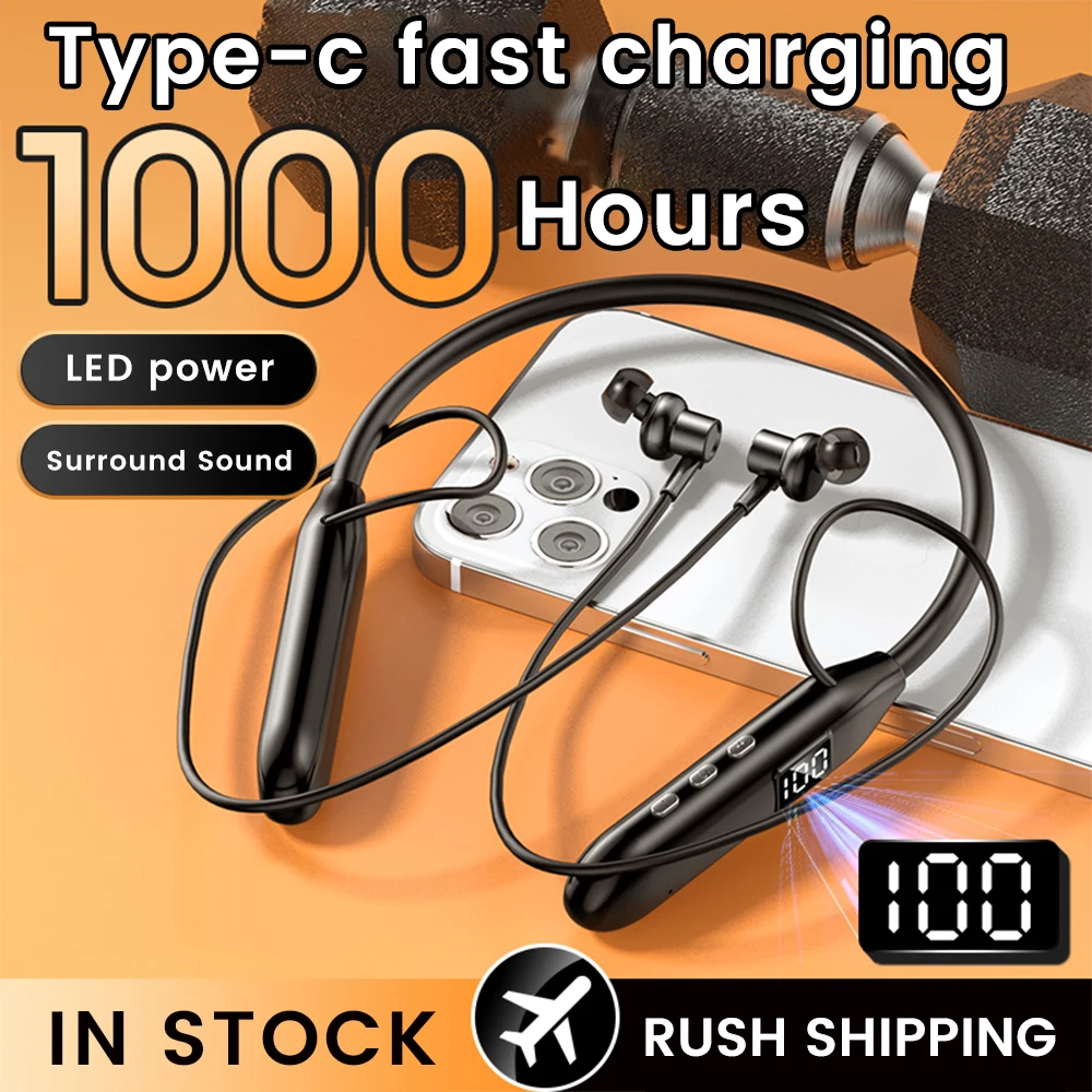 سماعات أذن لاسلكية من Olaf Blu - مراجعة Magnetic Neckband Sports Earphones وسعره