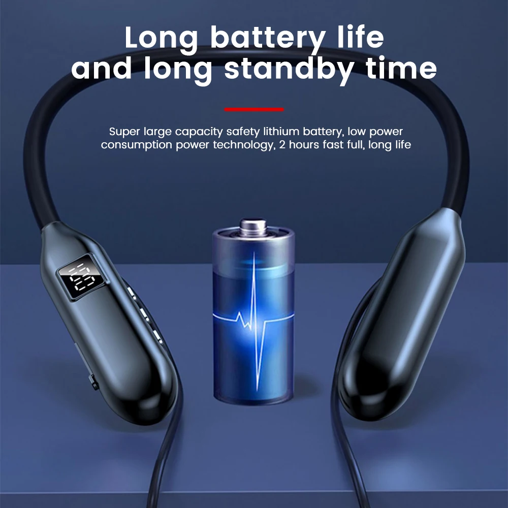 سماعات أذن لاسلكية من Olaf Blu - مراجعة Magnetic Neckband Sports Earphones وسعره