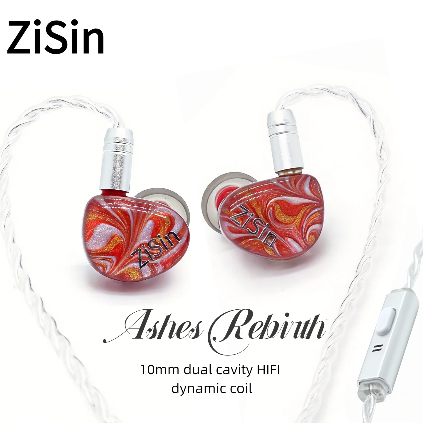 سماعات ZiSin 340 IEM بمحرك 10  - مراجعة Planar Magnetic Iem Earphones وسعره