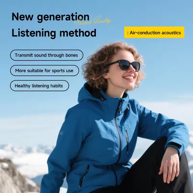 سماعة رأس جديدة بتقنية التوصيل - مراجعة Bone Conduction Running Headphones وسعره