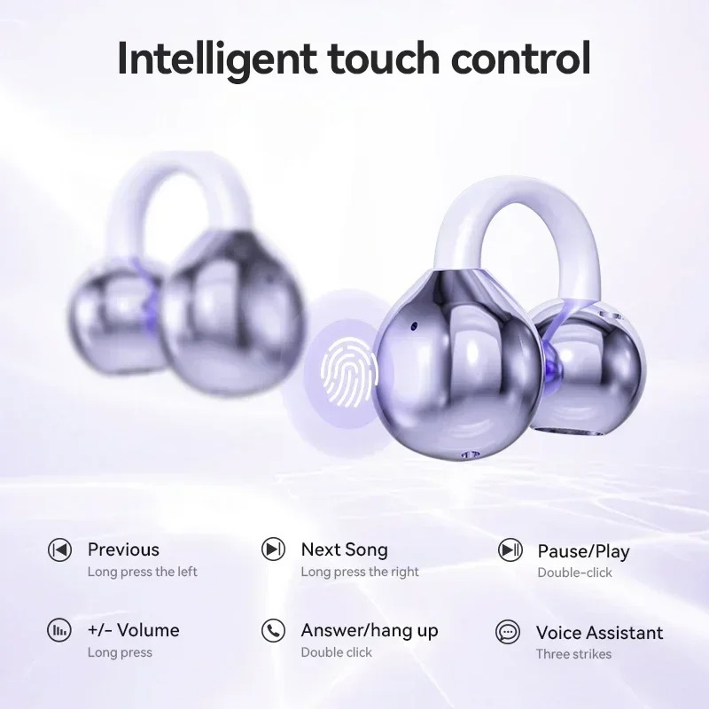 سماعات أذن رياضية لاسلكية بتقن - مراجعة Bone Conduction Running Headphones وسعره