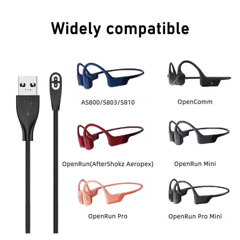 سماعة USB/Type-C كابل شحن سريع - مراجعة Bone Conduction Running Headphones وسعره