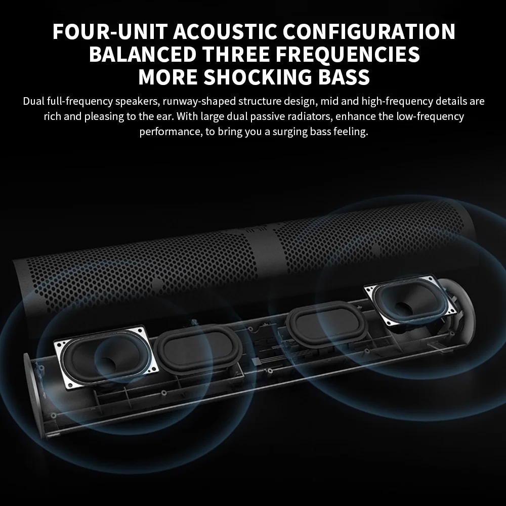 مكبر صوت أصلي من شاومي ريدمي ل - مراجعة Rgb Computer Soundbar For Pc وسعره