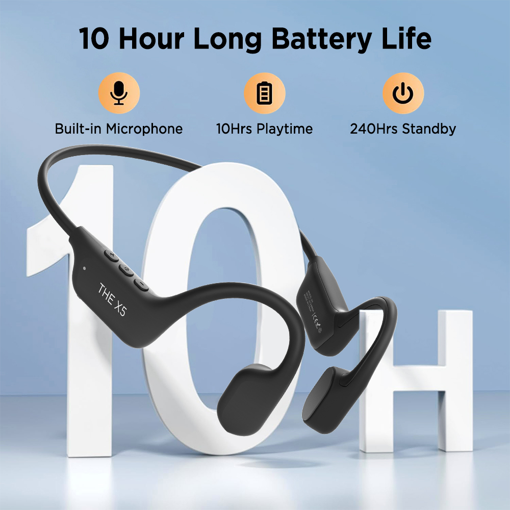 سماعات رأس Mpow X5 بتقنية التو - مراجعة Bone Conduction Running Headphones وسعره