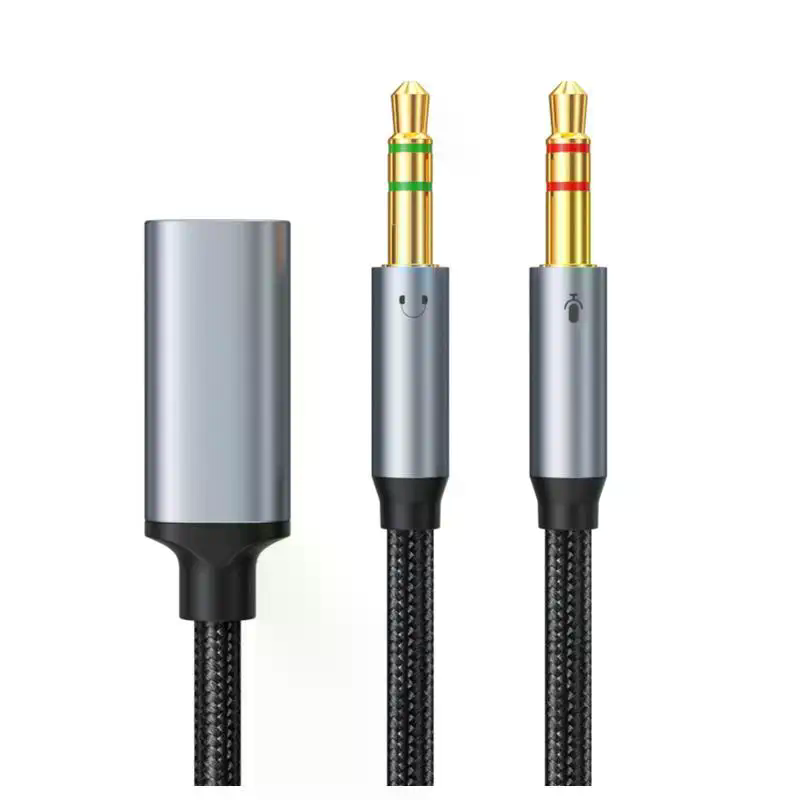 محول صوت تناظري من نوع USB-C إ - مراجعة Type C Wired Earphones With Mic وسعره