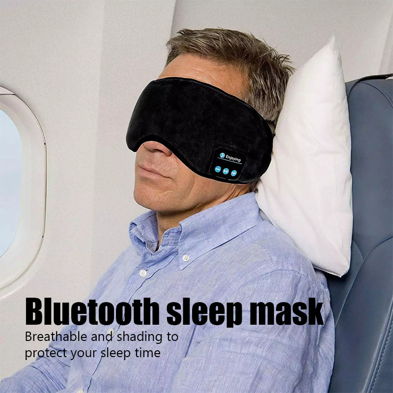 سماعات بلوتوث لاسلكية قناع عين - مراجعة Sleep Mask Headphones Bluetooth وسعره
