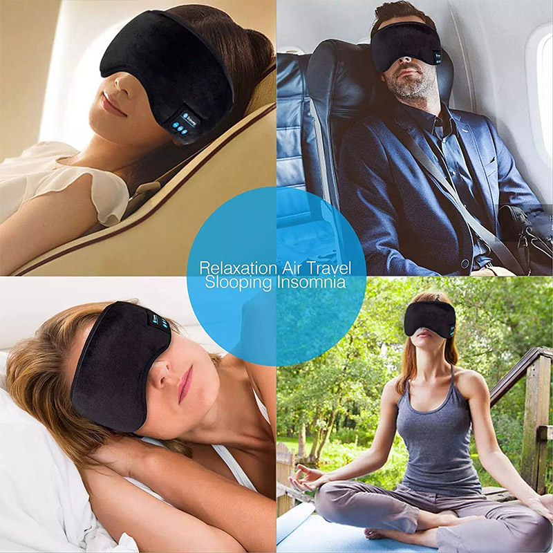 سماعات بلوتوث لاسلكية قناع عين - مراجعة Sleep Mask Headphones Bluetooth وسعره