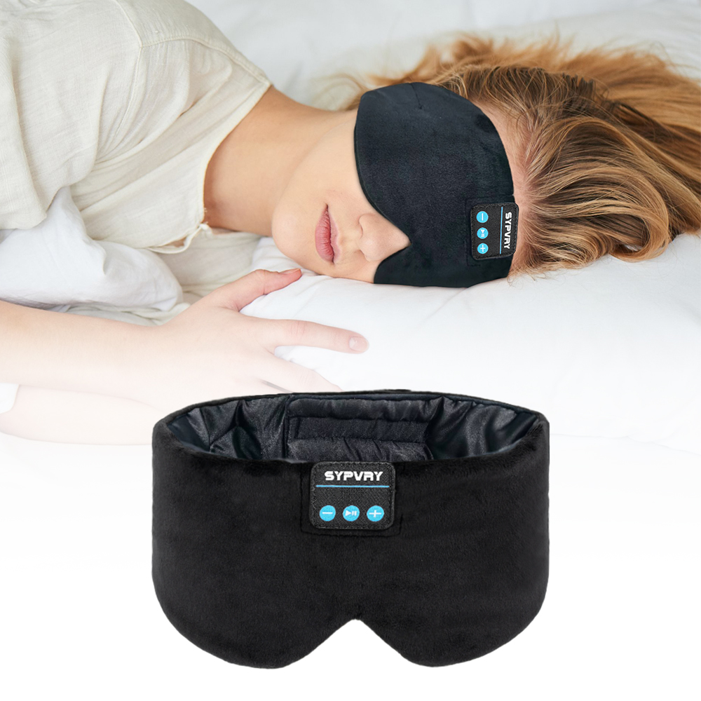 سماعات بلوتوث قناع للنوم والسف - مراجعة Sleep Mask Headphones Bluetooth وسعره