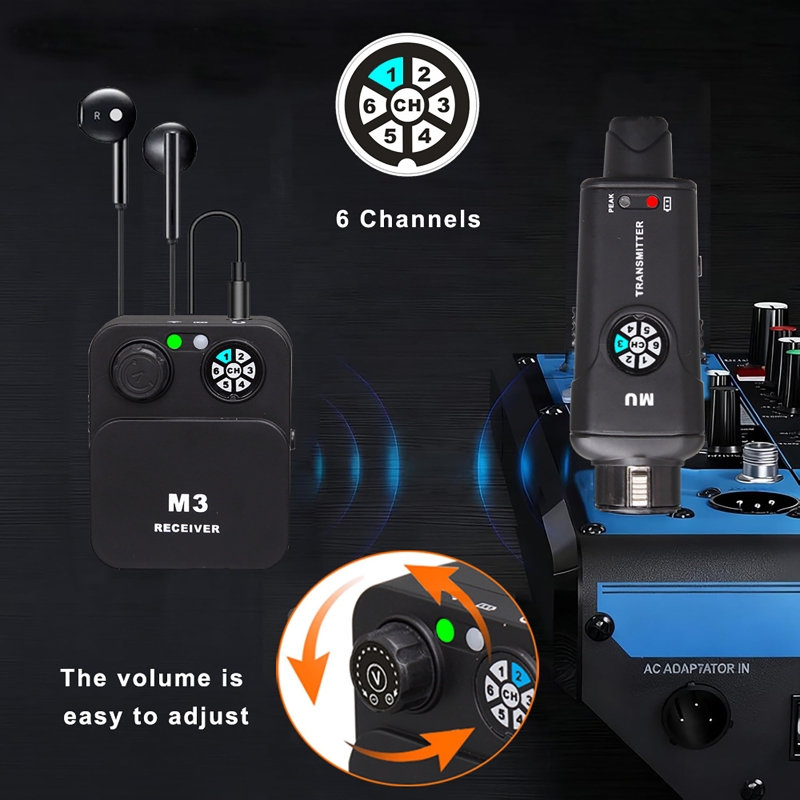 نظام سماعات أذن لاسلكية للمراق - مراجعة In Ear Monitors For Singers وسعره