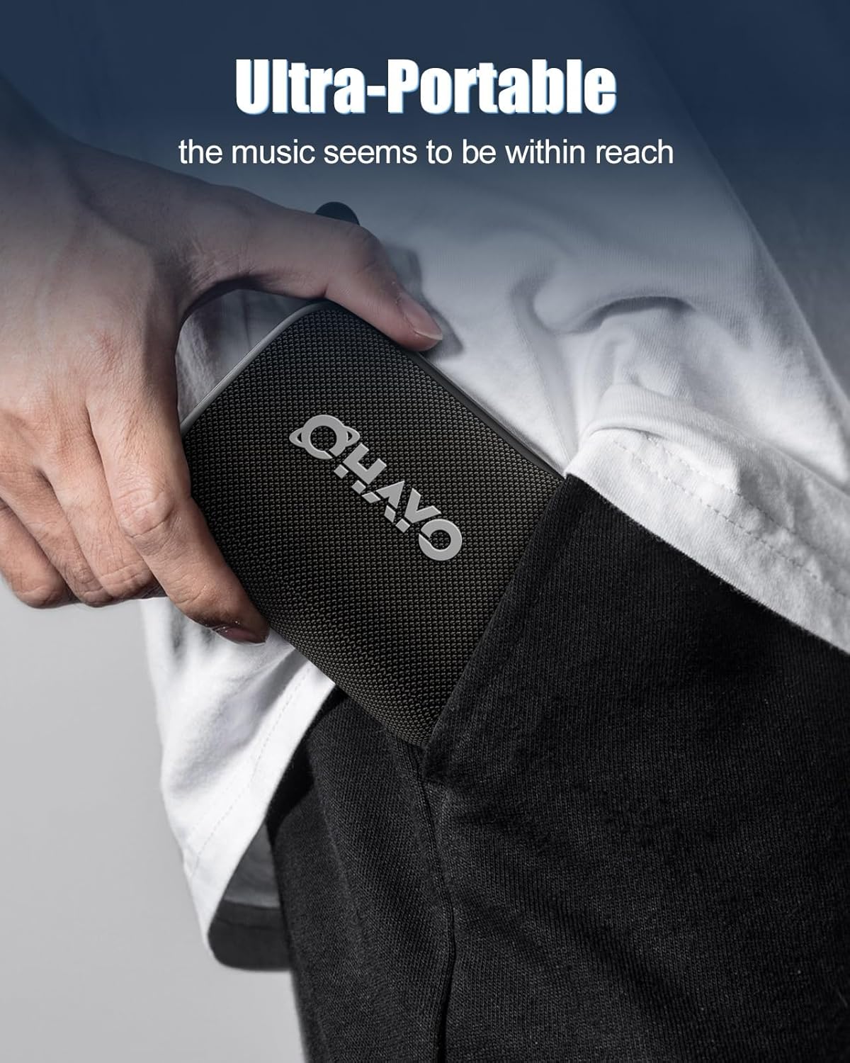 مكبر صوت بلوتوث OHAYO، IPX7 مق - مراجعة Portable Bluetooth Speaker Waterproof Ipx7 وسعره