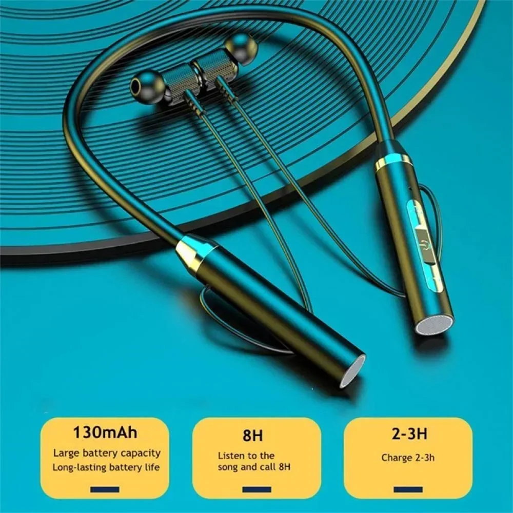 سماعة بلوتوث K58 الجديدة، سماع - مراجعة Magnetic Neckband Sports Earphones وسعره
