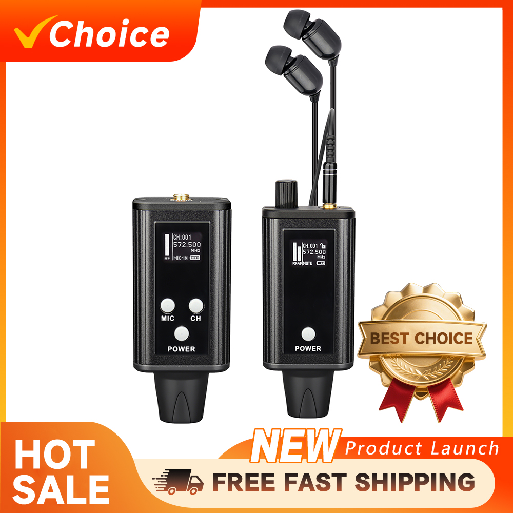 نظام مراقبة لاسلكي احترافي UHF - مراجعة In Ear Monitors For Singers وسعره