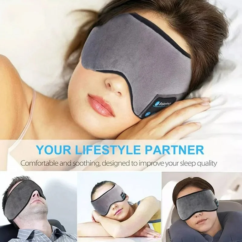 عصابة رأس لاسلكية بتقنية البلو - مراجعة Sleep Mask Headphones Bluetooth وسعره