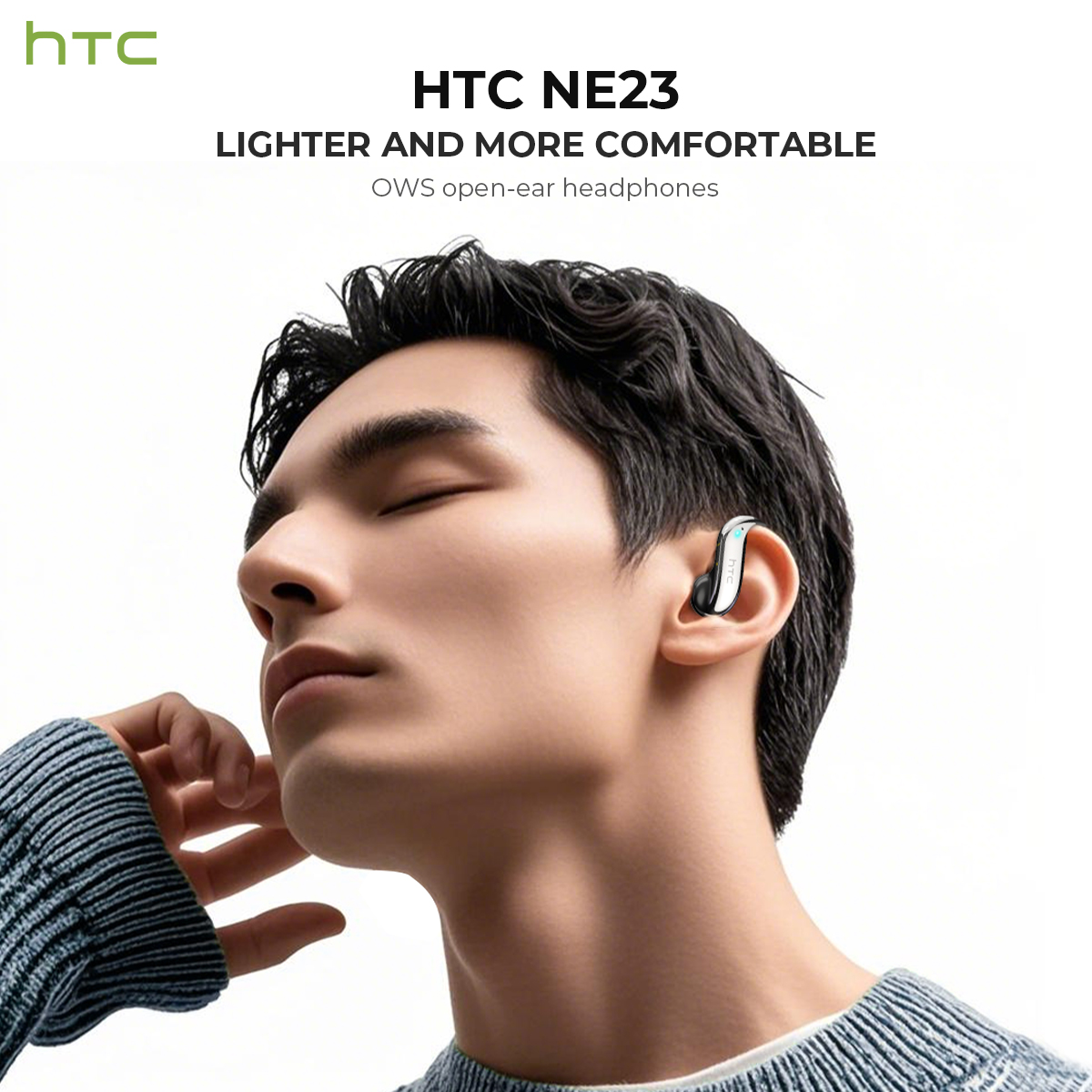 سماعات بلوتوث مفتوحة الأذن HTC - مراجعة Headphones وسعره