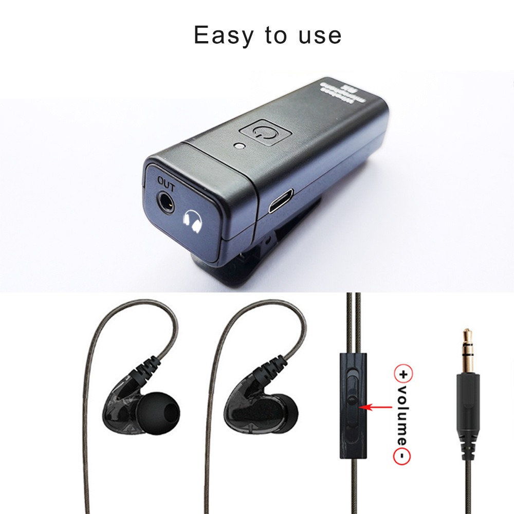 نظام مراقبة لاسلكي أحادي الأذن - مراجعة In Ear Monitors For Singers وسعره