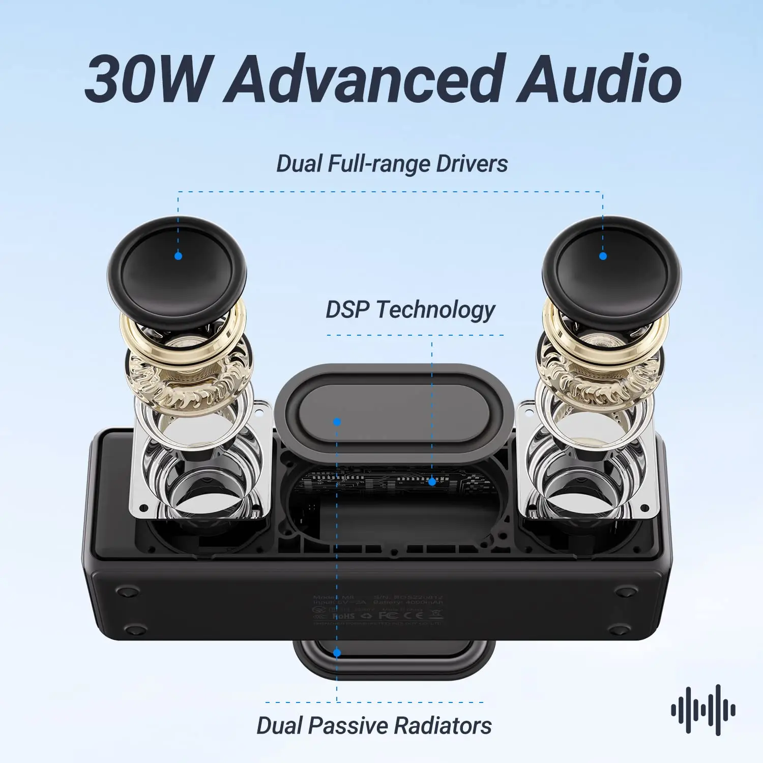 مكبر صوت بلوتوث لاسلكي من BOGA - مراجعة Portable Bluetooth Speaker Waterproof Ipx7 وسعره