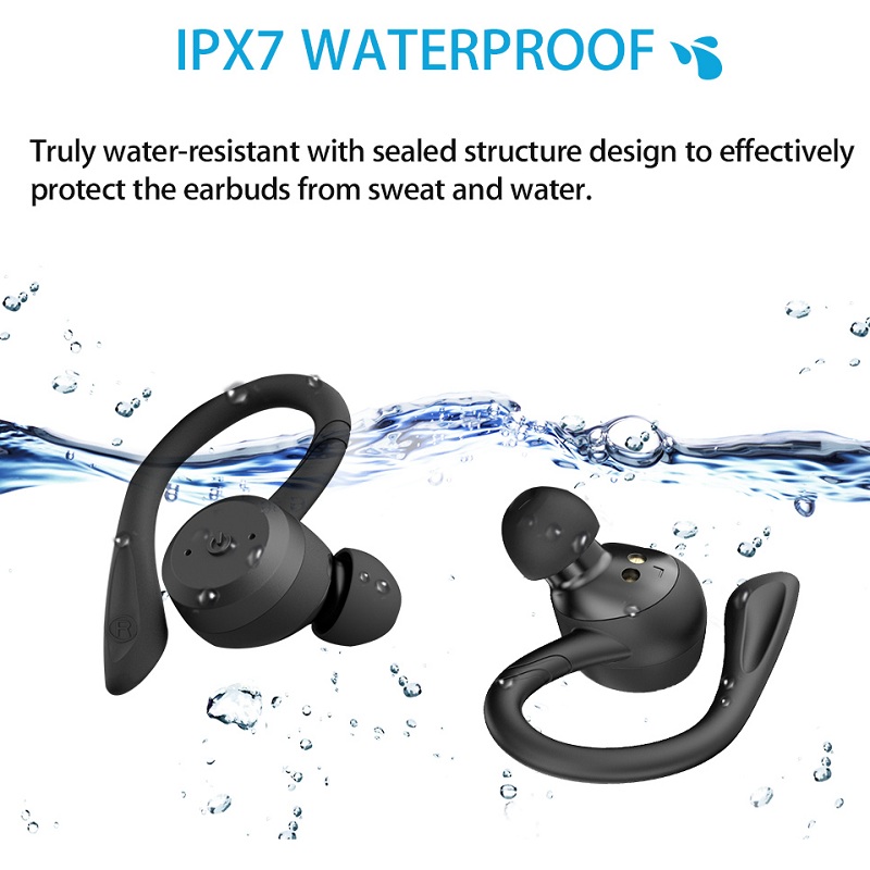 سماعات أذن لاسلكية رياضية مقاو - مراجعة Bone Conduction Running Headphones وسعره