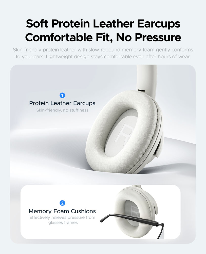 سماعات رأس بلوتوث لاسلكية من O - مراجعة Anc Wireless Over Ear Headphones وسعره