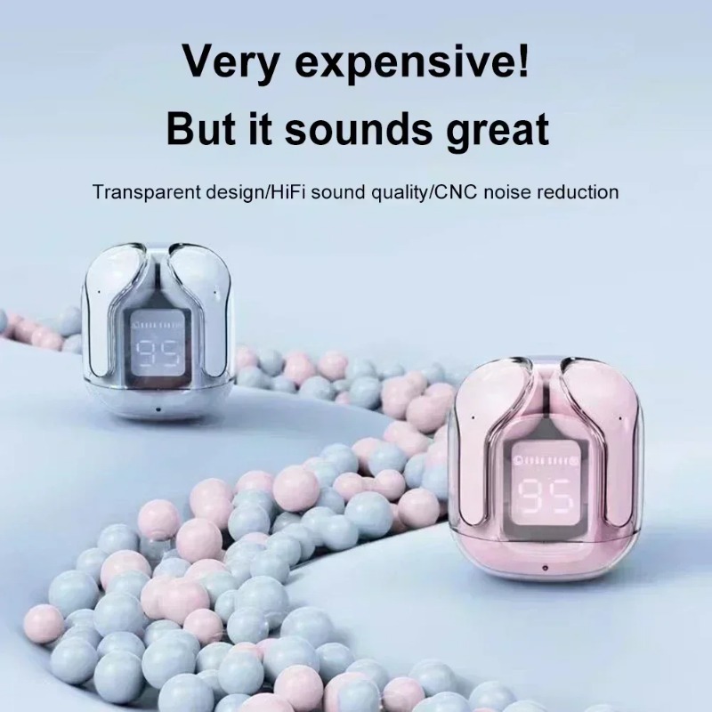 سماعات أذن لاسلكية صغيرة T2 مع - مراجعة Tws Earbuds Bluetooth 5.3 وسعره