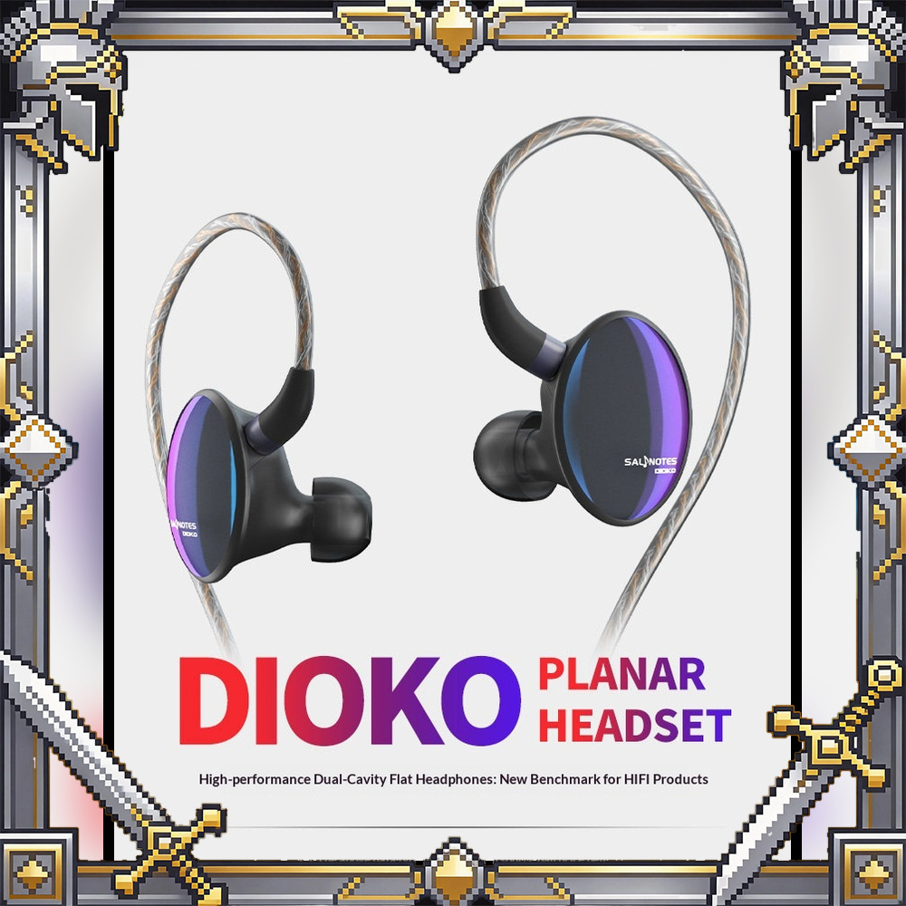 سماعات أذن داخلية 7Hz x Crinac - مراجعة Planar Magnetic Iem Earphones وسعره
