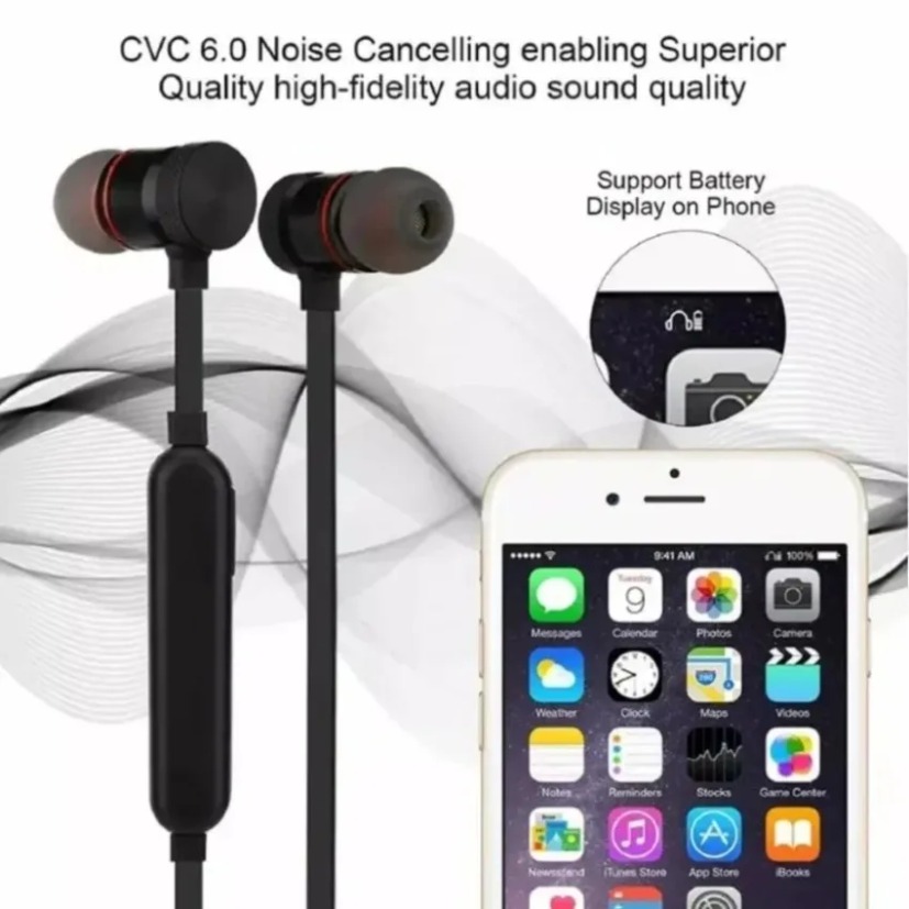 سماعات أذن بلوتوث مغناطيسية حو - مراجعة Magnetic Neckband Sports Earphones وسعره