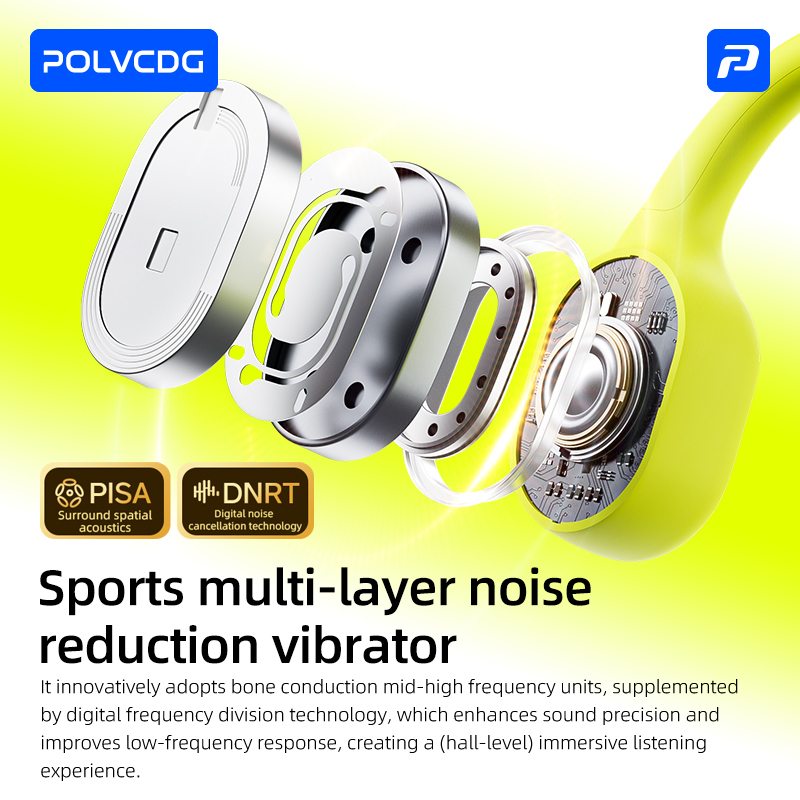 سماعات رأس رياضية للسباحة بتقن - مراجعة Bone Conduction Running Headphones وسعره